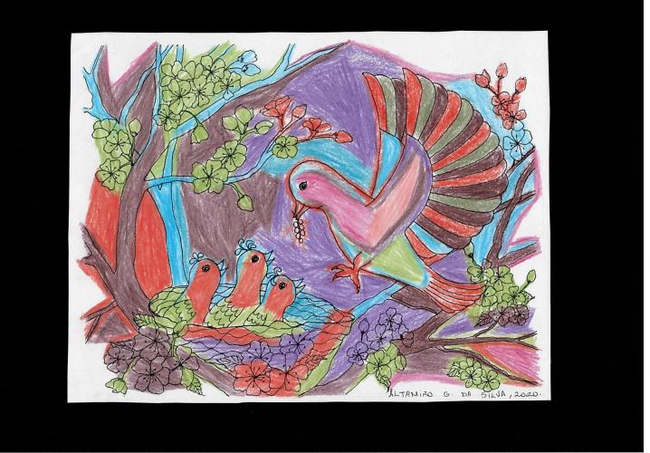 EXPOSIÇÃO DE PINTURAS REALIZADAS EM COMEMORAÇÃO DOS 94 ANOS DO HOSPITAL DE DEMATOLOGIA SANITÁRIA DO PARANÁ