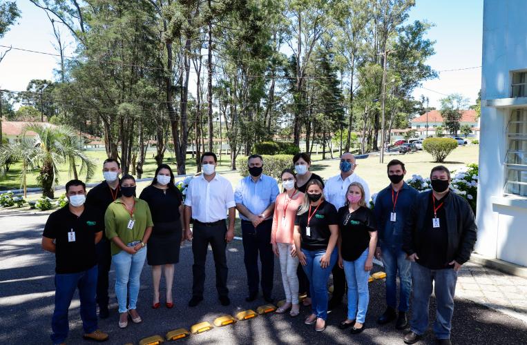 Governador e secretário da Saúde visitam Hospital de Dermatologia Sanitária do Paraná