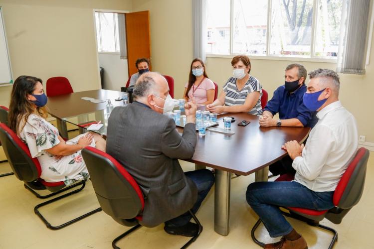 Sesa e prefeitura de Piraquara alinham planejamento para a reestruturação do Hospital de Dermatologia