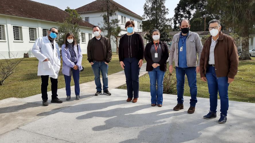 Visita conselho Curador