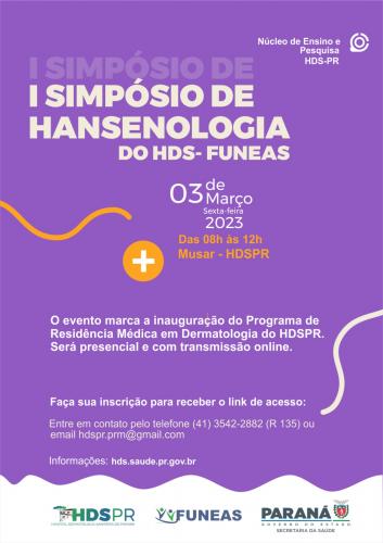 I Simpósio de Hansenologia do HDSPR